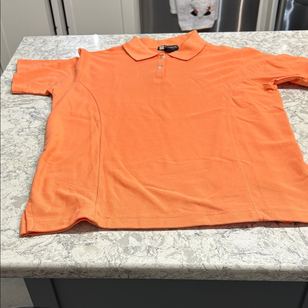 Vintage Ladies Hartwell Signature Orange Polo Shirt